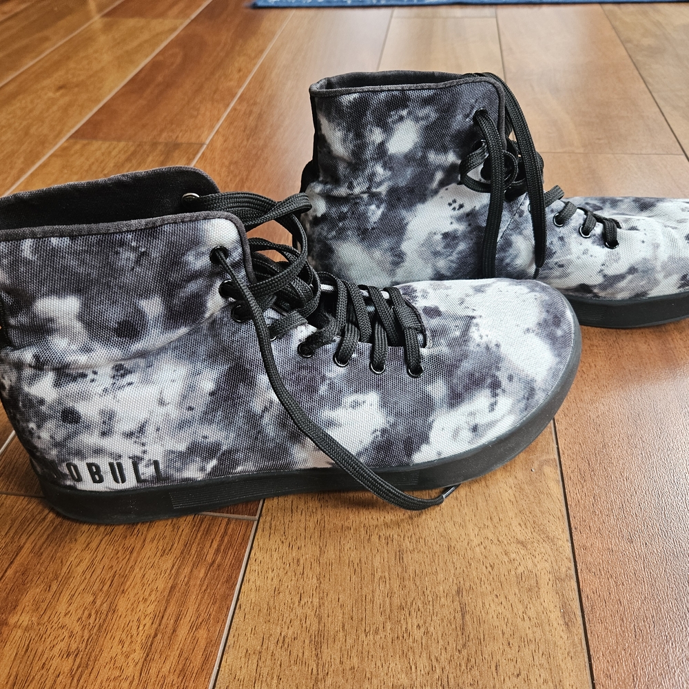 NOBULL Black and Gray Kids Boots